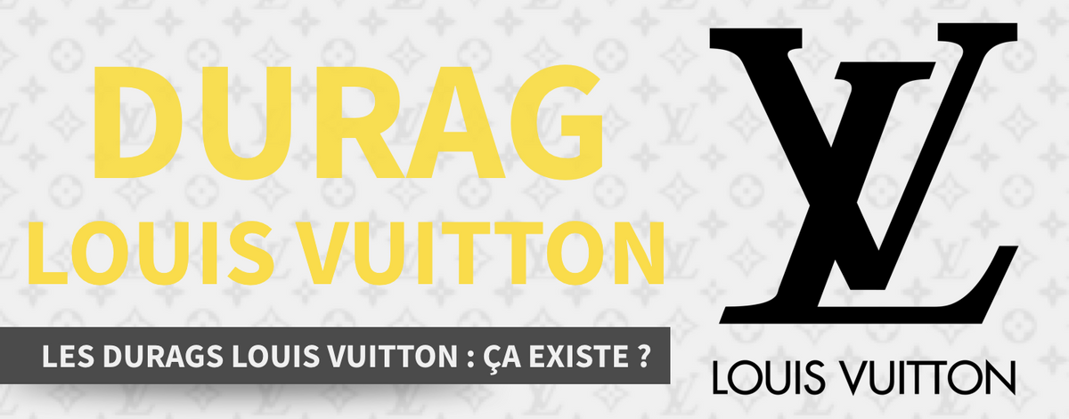 Designer durag, LV Durag, Supreme x Louis Vuitton