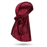 Durag Velours Premium Grenat