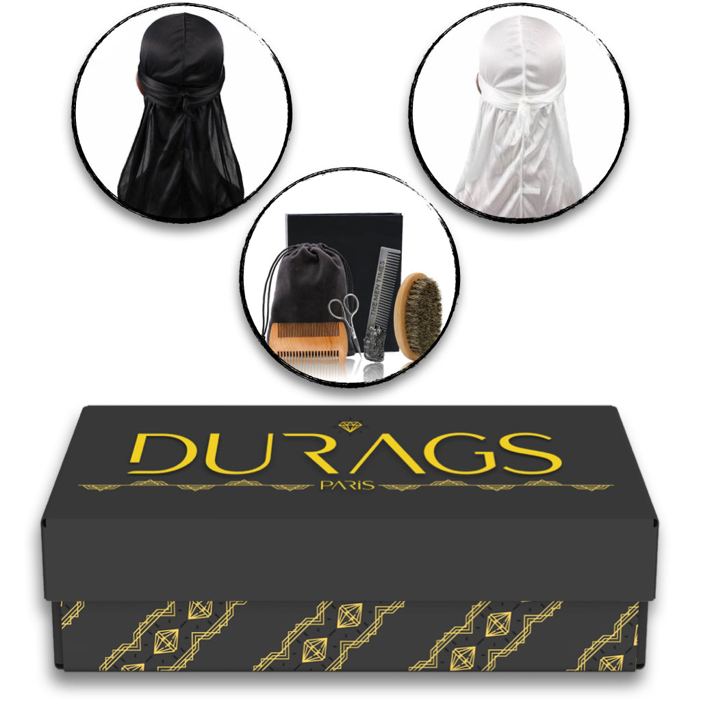 Premium Durags – Cheveux Noir