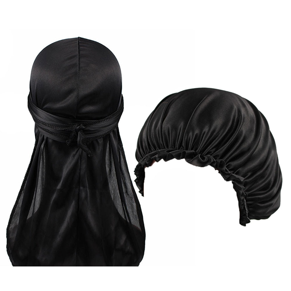 Bonnet Durag + Durag noir