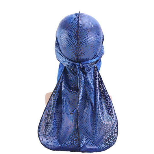 Durag Croco Bleu