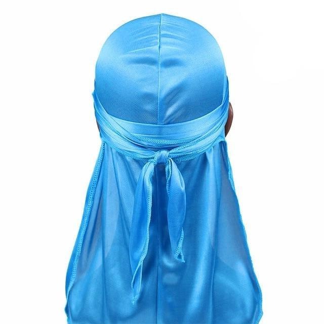 Durag Viscolycra - Azul - MUNDO AFRO PERFECTA