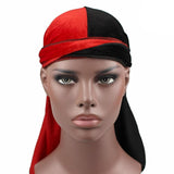 Durag Velours Rouge & Noir
