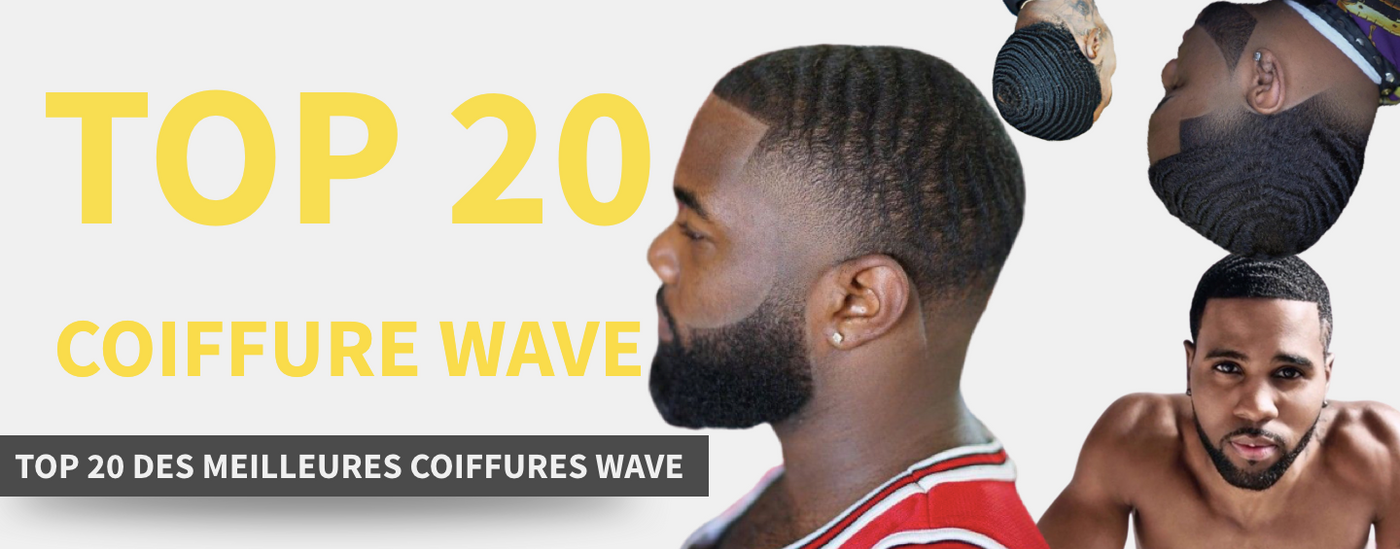 Coiffure wave homme