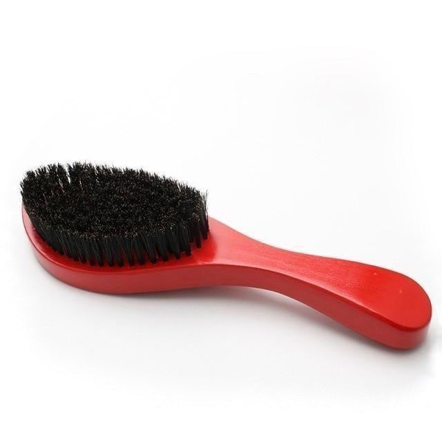 Brosse à waves rouge
