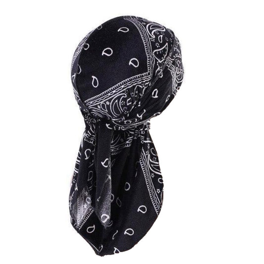 Durag Velours Bandana Noir