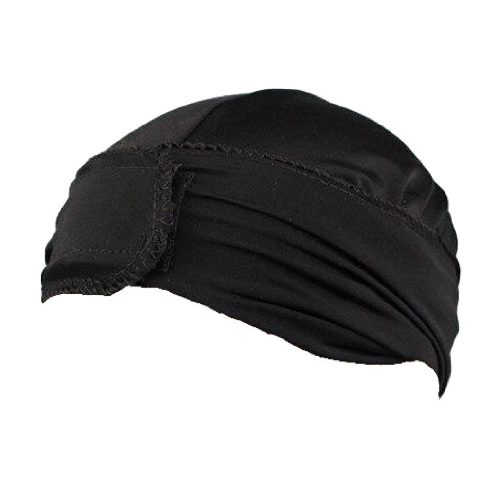 Wave cap réglable noire