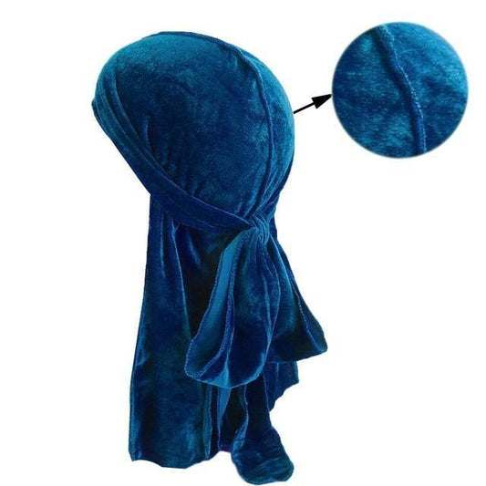 Lot de Durag VeloursBlue Wave