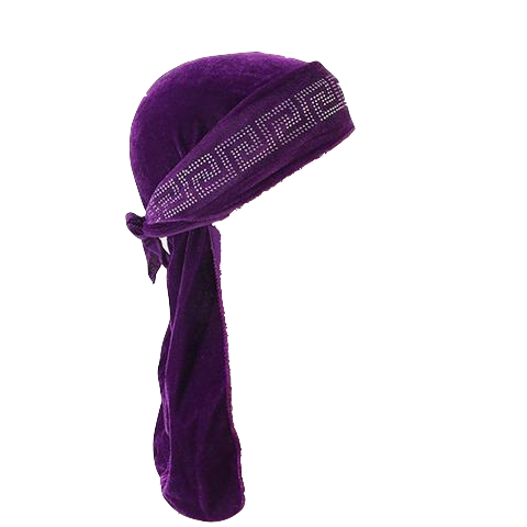 Durag velours waves violet