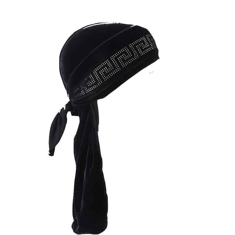 Durag velours waves noir