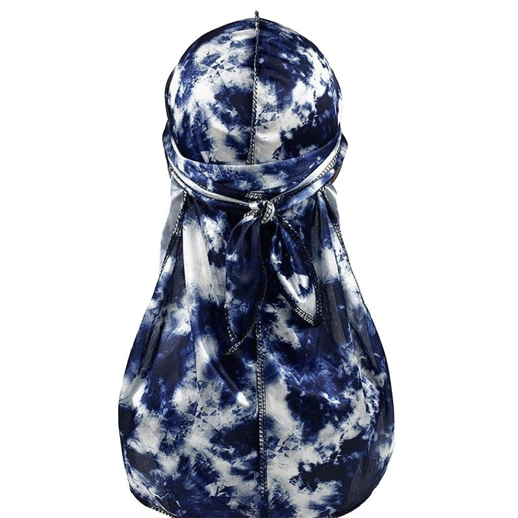 Durag satin nuage noir