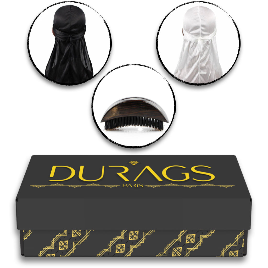Lot de Durag  Brosse incurvée