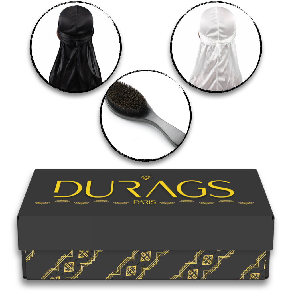 Lot de Durag  Brosse à Cheveux