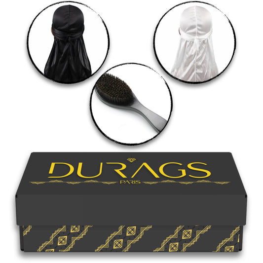 Lot de Durag  Brosse à Cheveux
