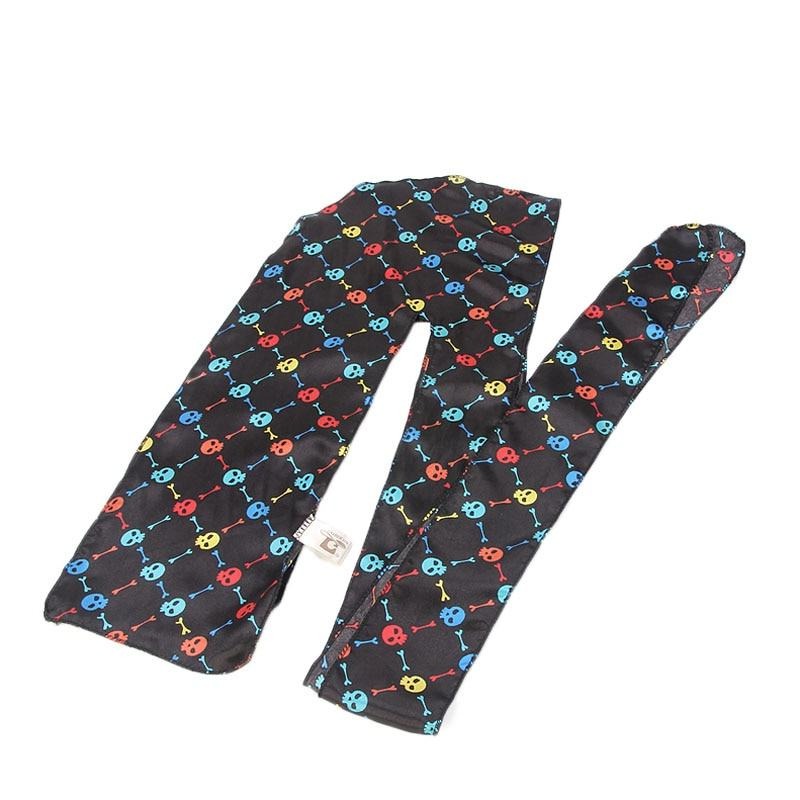 Durag Satin Tête de Mort