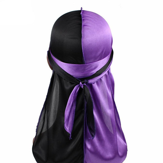 Durag Noir et Violet