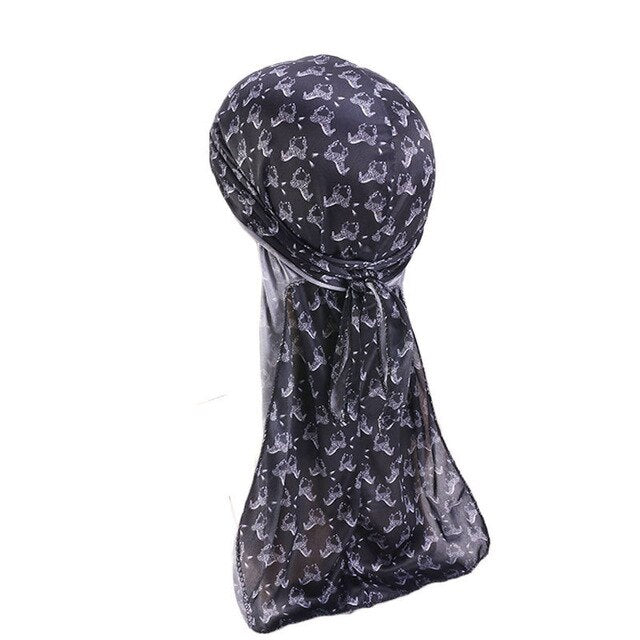 Durag Satin Zébré