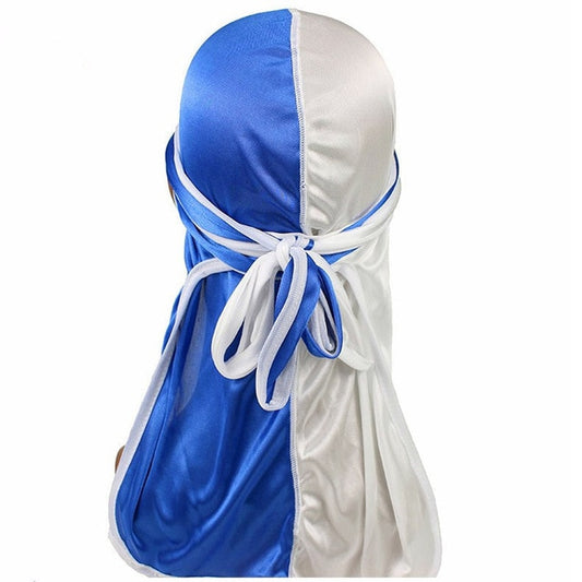 Durag Bleu et Blanc