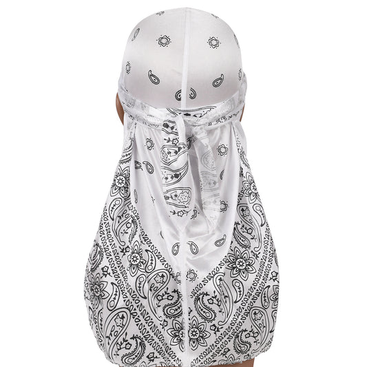 Bandana Durag Blanc