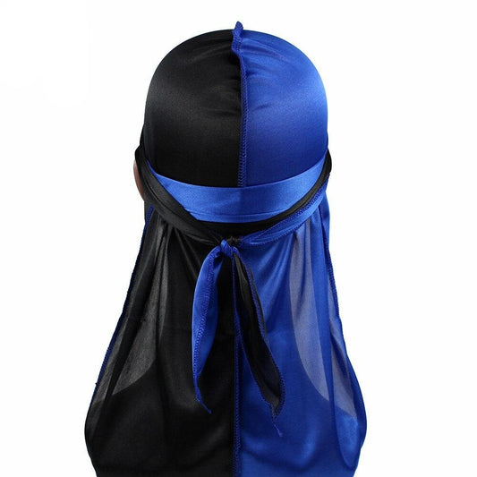 Durag Noir et Bleu