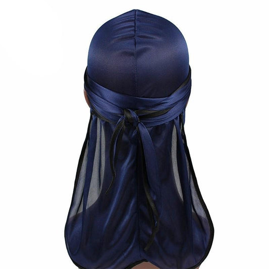 Durag Bleu Foncé Premium