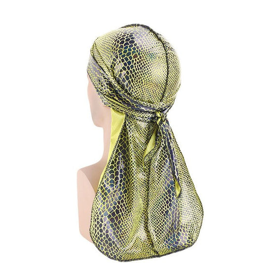 Durag Croco Jaune