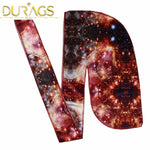 Durag Velours Orange Galaxy