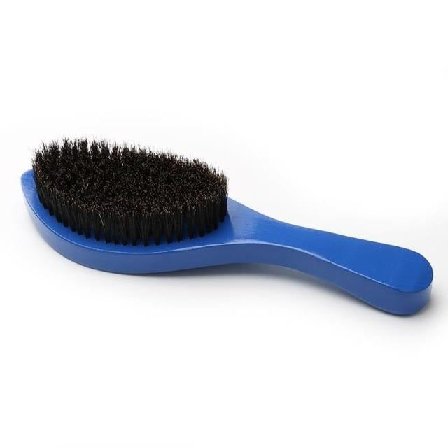 Brosse à waves bleue