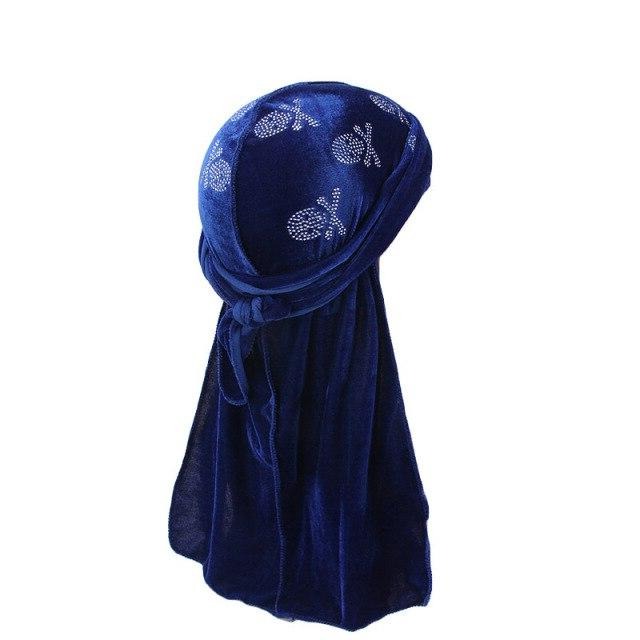 Durag Velours Tête de Mort