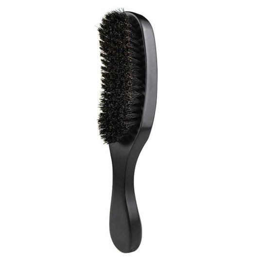 Brosse cheveux crépus afro poils de sanglier noir