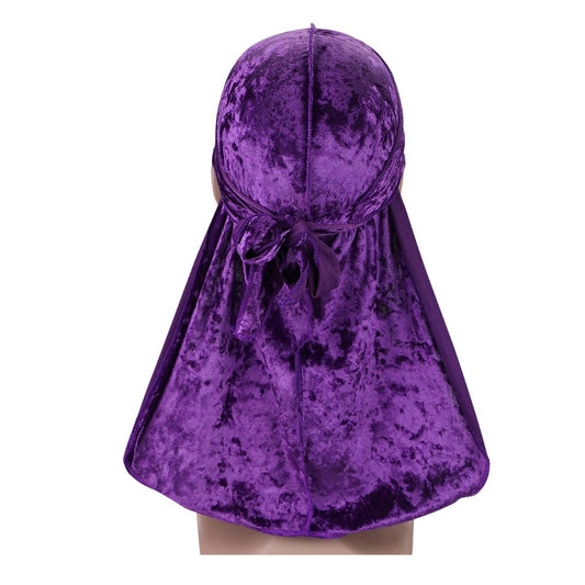 Durag Velours Premium  Améthyste