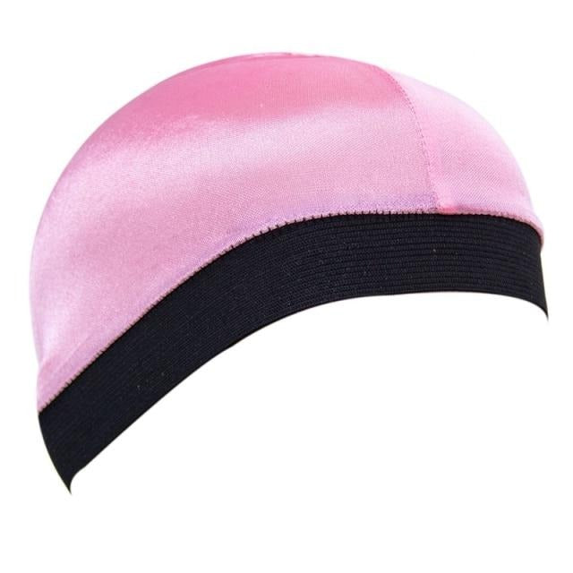 Wave cap satin rose